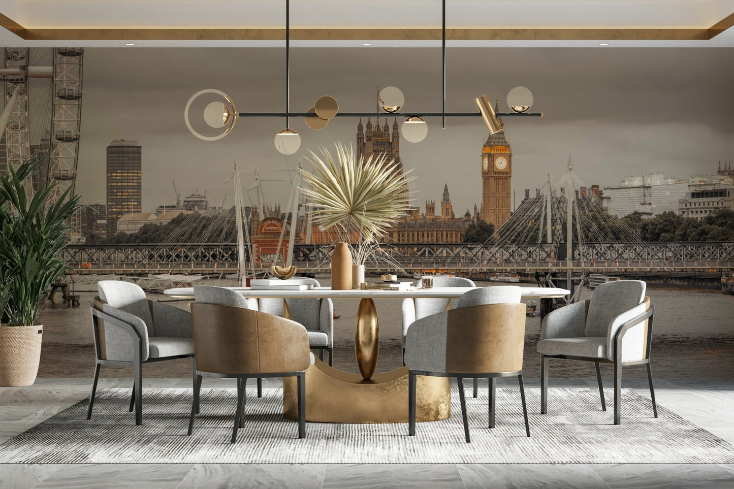 London’s Urban Elegance Wall Mural