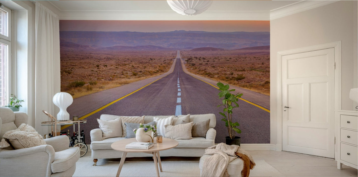 Majestic highway mural for large wall spaces.

