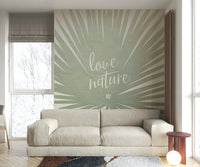 Fresh greenery wallpaper for walls


