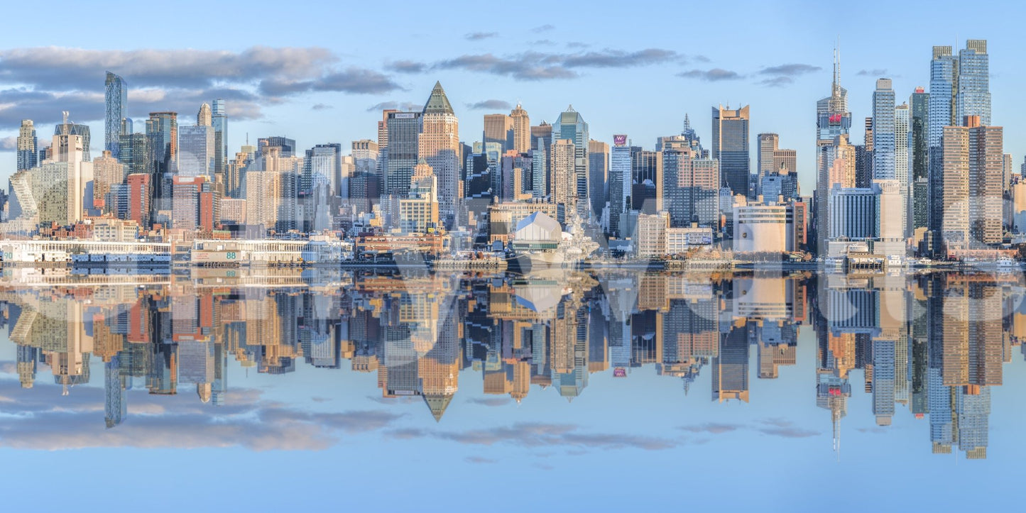 Lower Manhattan skyline Wall Mural