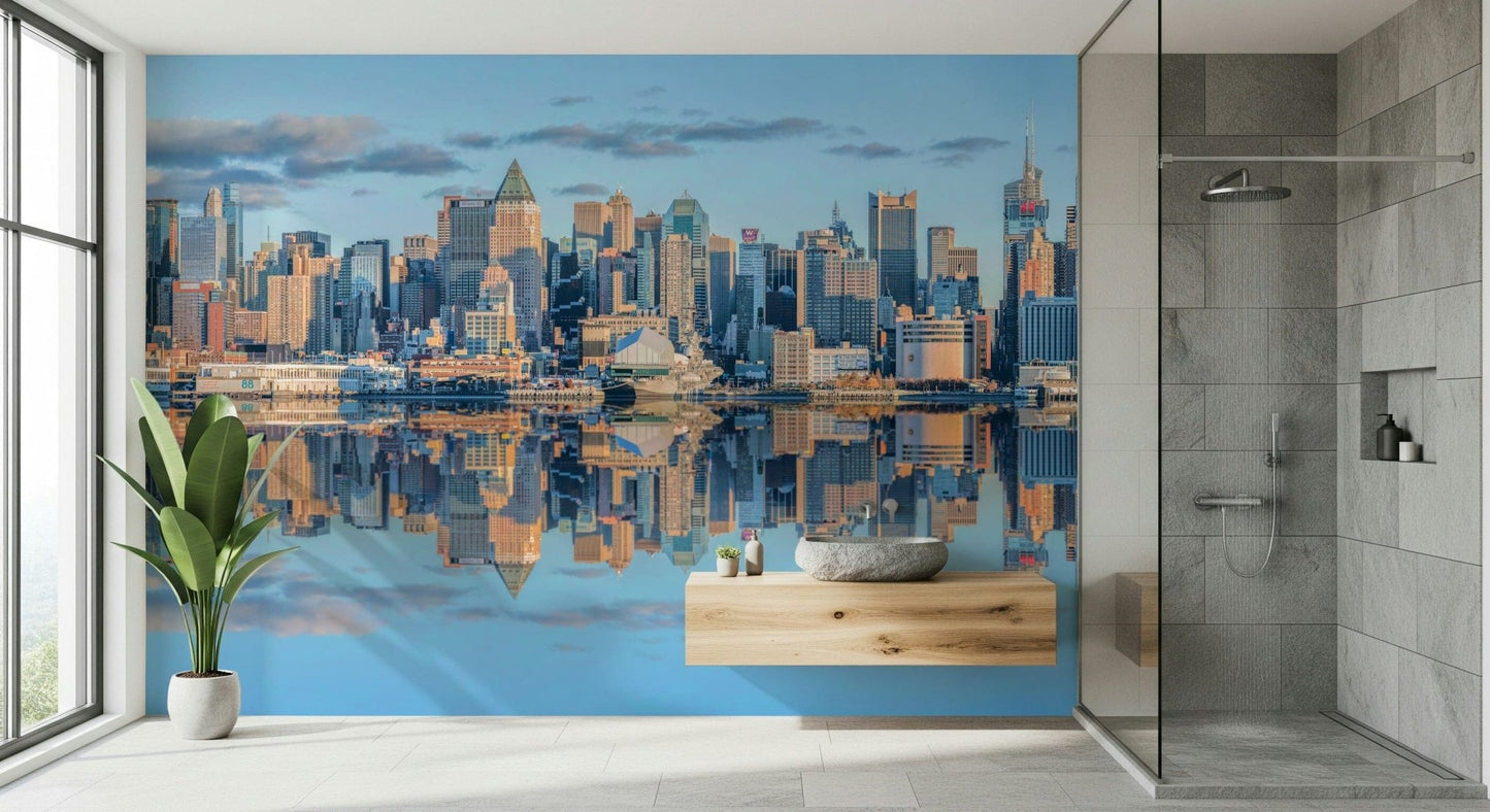 Lower Manhattan skyline Wall Mural