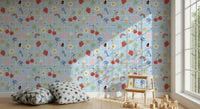 Child's room Lucky Charm mural, removable and easy application.