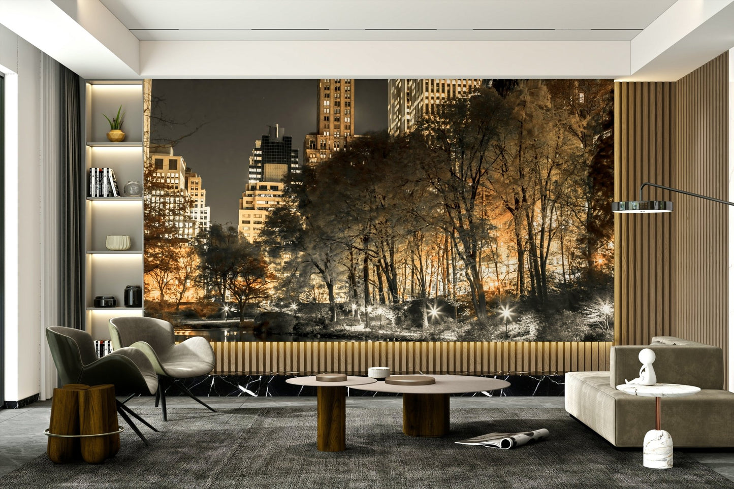 Ideal for adding a tranquil, modern touch to any room

