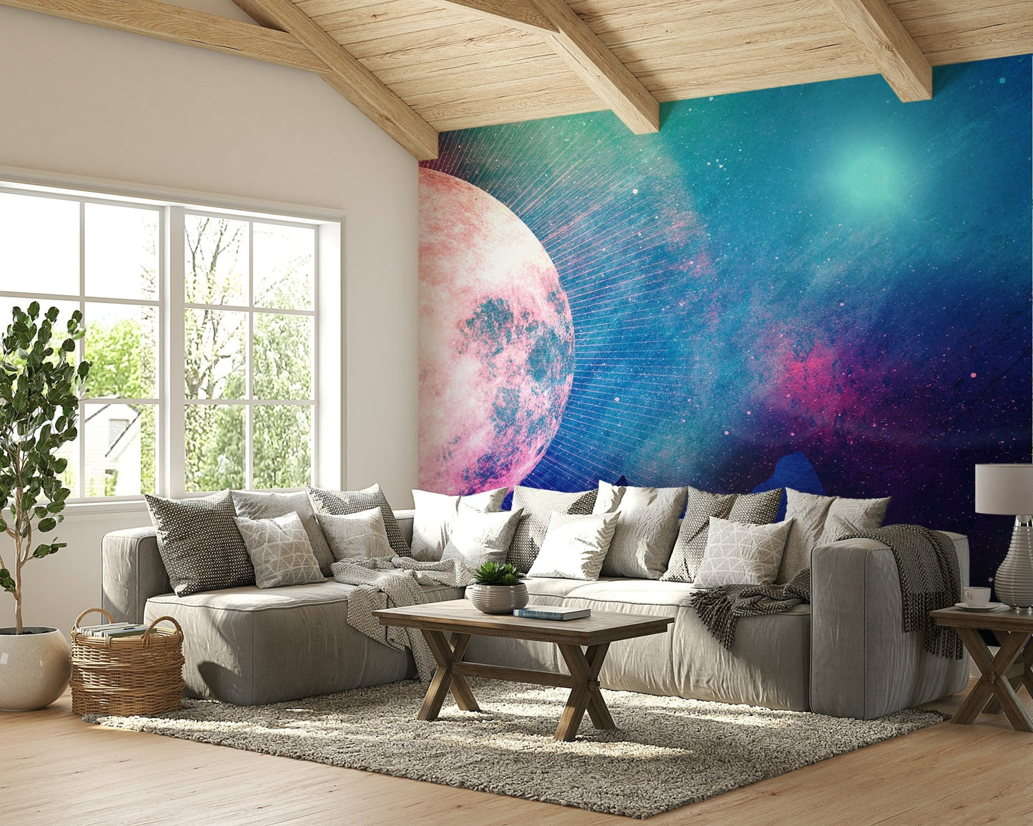 Lunar Eclipse over Blue Mountains