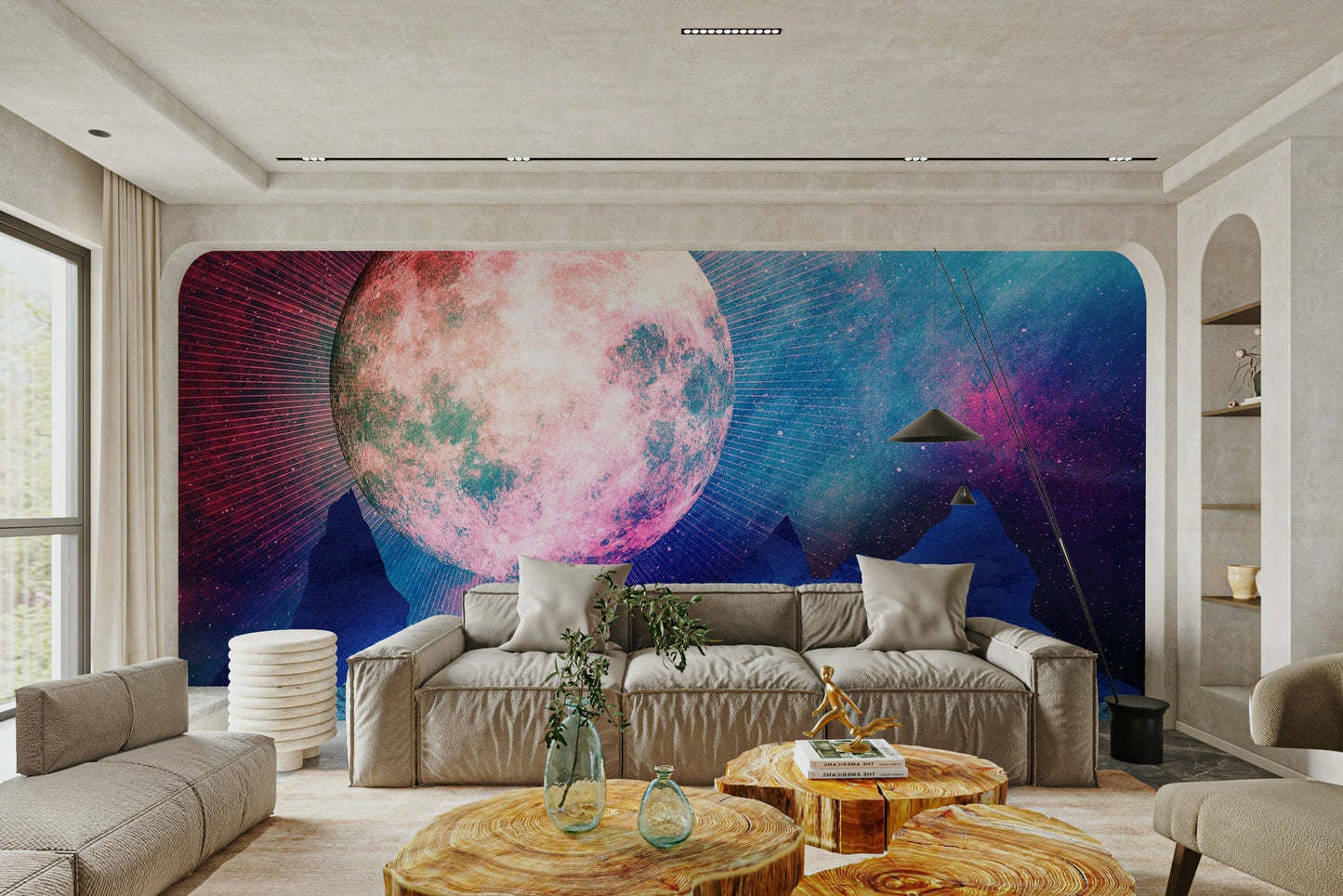 Lunar Eclipse over Blue Mountains