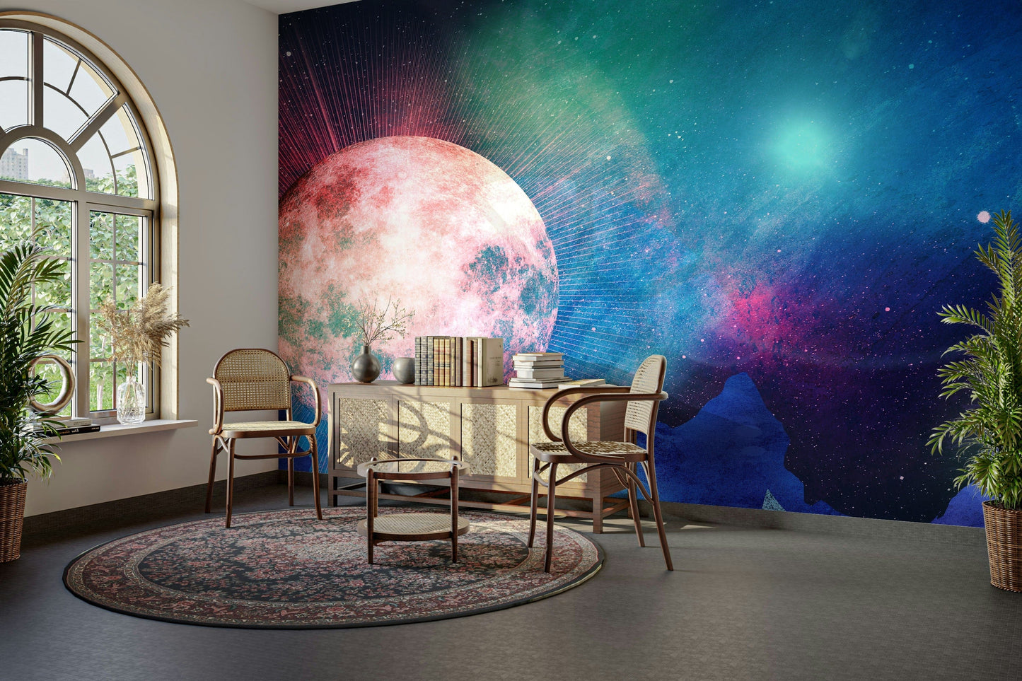 Lunar Eclipse over Blue Mountains