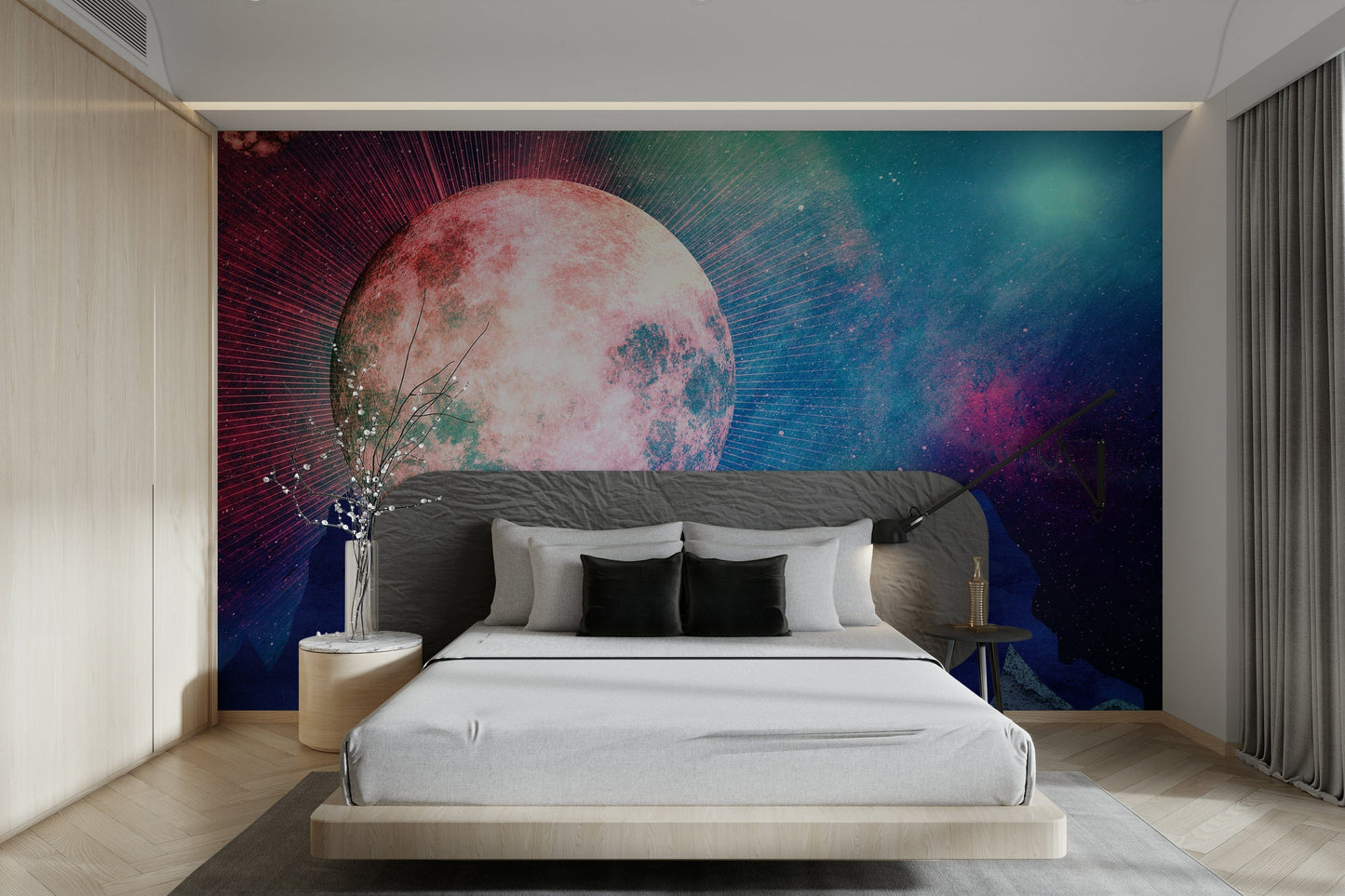 Lunar Eclipse over Blue Mountains