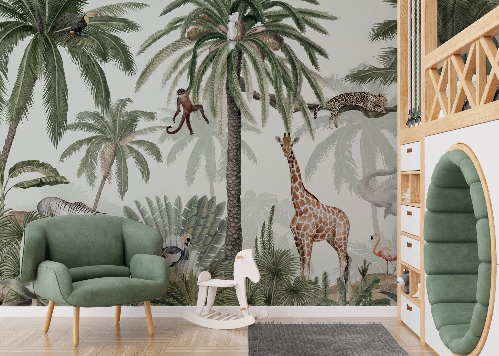 Tropical jive wallpaper murals for walls - Giffywalls