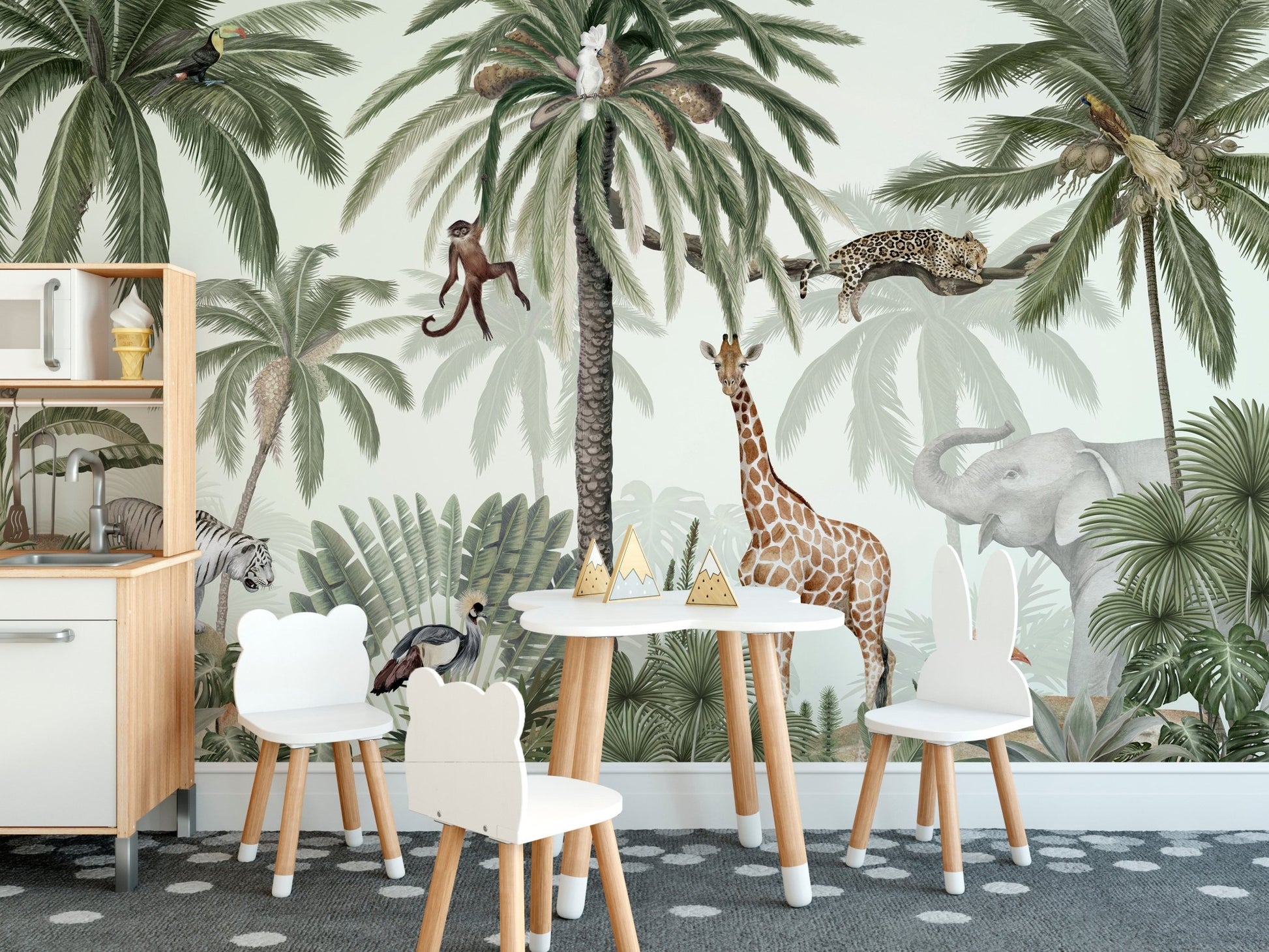 Tropical jive wallpaper murals for walls - Giffywalls