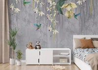 Orchid Bloom Wallpaper Mural
