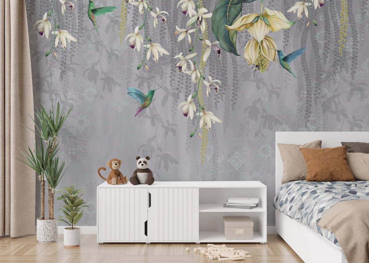 Orchid Bloom Wallpaper Mural B574
