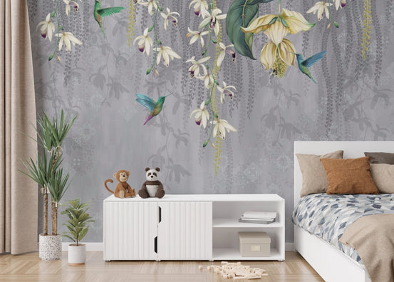 Orchid Bloom Wallpaper Mural B574
