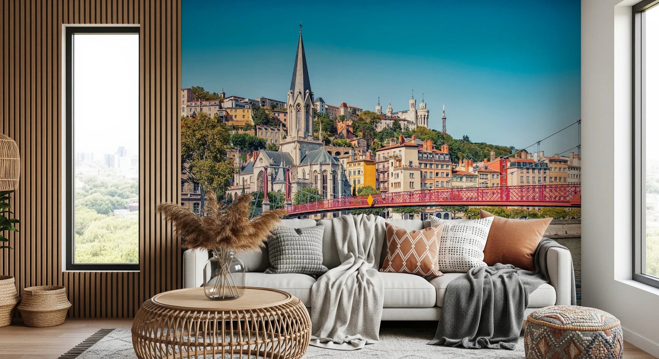 Saint-Georges church by the Saône river in Lyon.