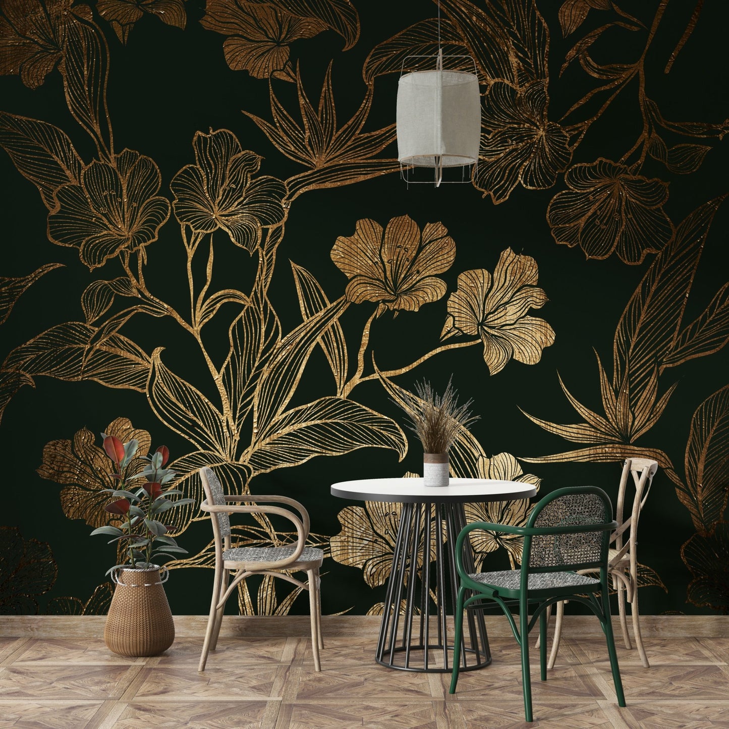 Artistic rendering with a moody ambiance.

