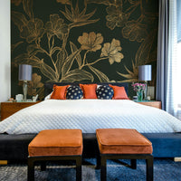 Play of light and shadow creating depth.

