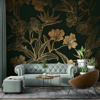 Sense of intrigue and refined luxury.

