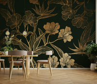 Silhouettes or evocative forms against a dark background.

