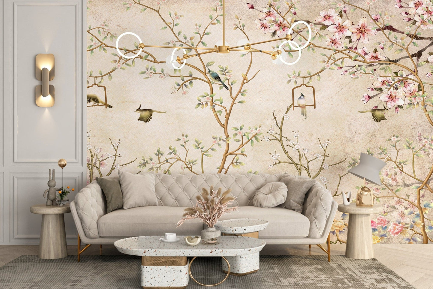 Madhuban Bagh Chinoiserie Wallpaper