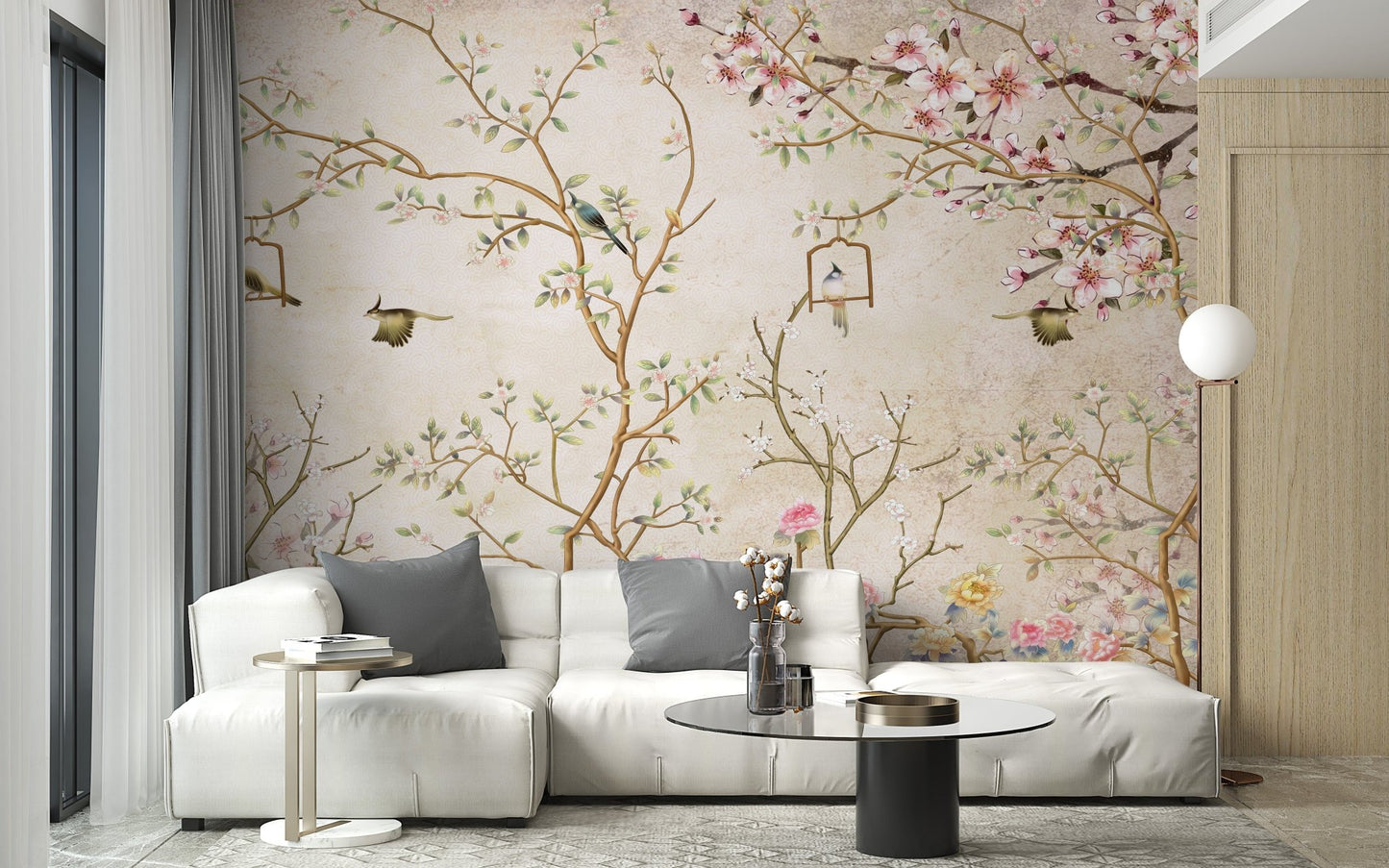 Madhuban Bagh Chinoiserie Wallpaper