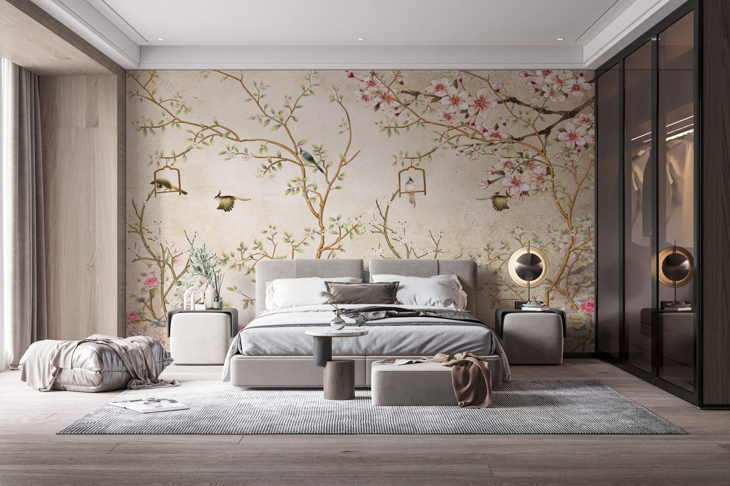 Madhuban Bagh Chinoiserie Wallpaper