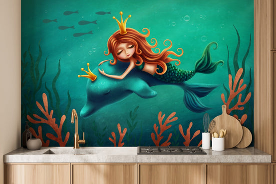 Mermaid Adventure Wall Mural B194
