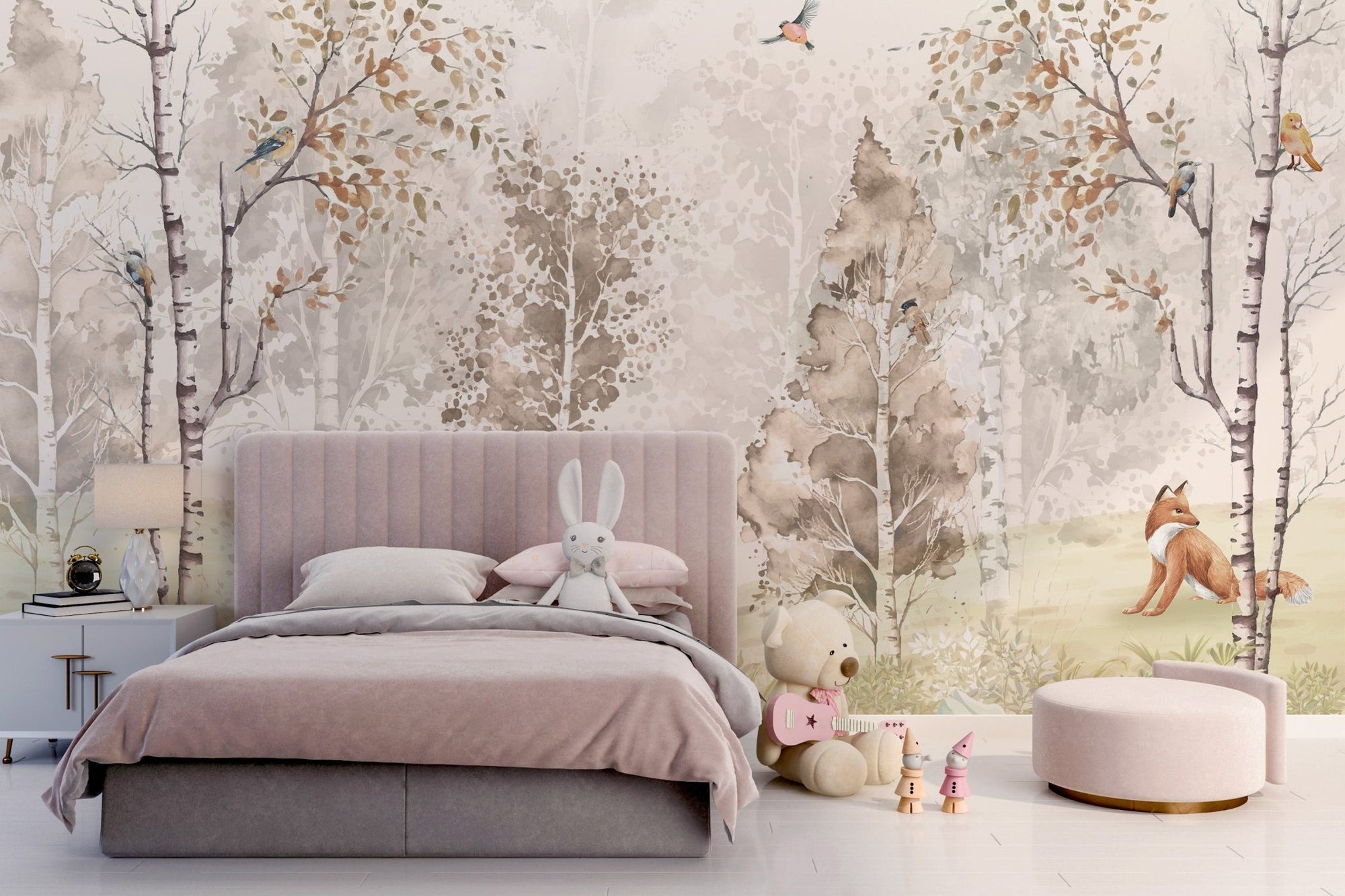 Magical Menagerie wallpaper for kids' rooms C361