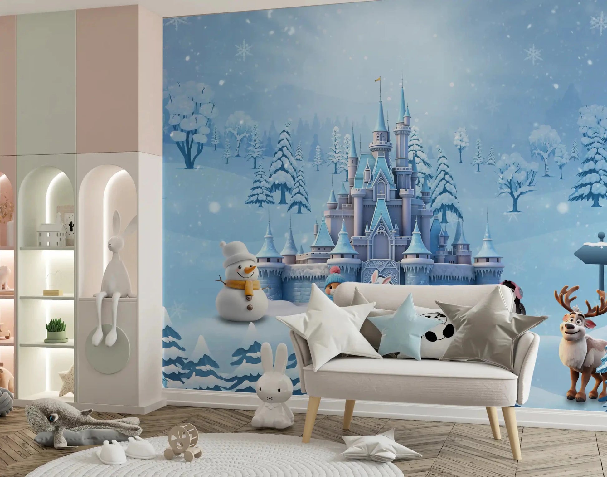 Magical Winter Wonderland Wall Mural
