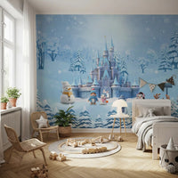 Magical Winter Wonderland Wall Mural