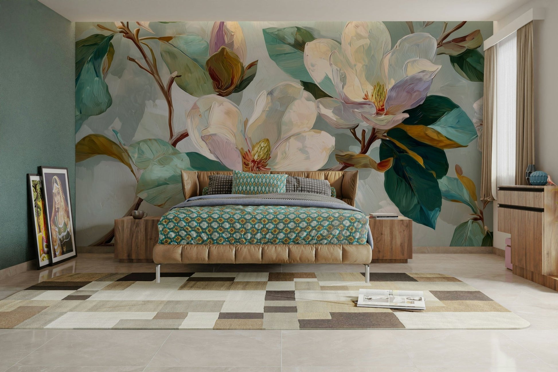 The design feels graceful and peaceful.

