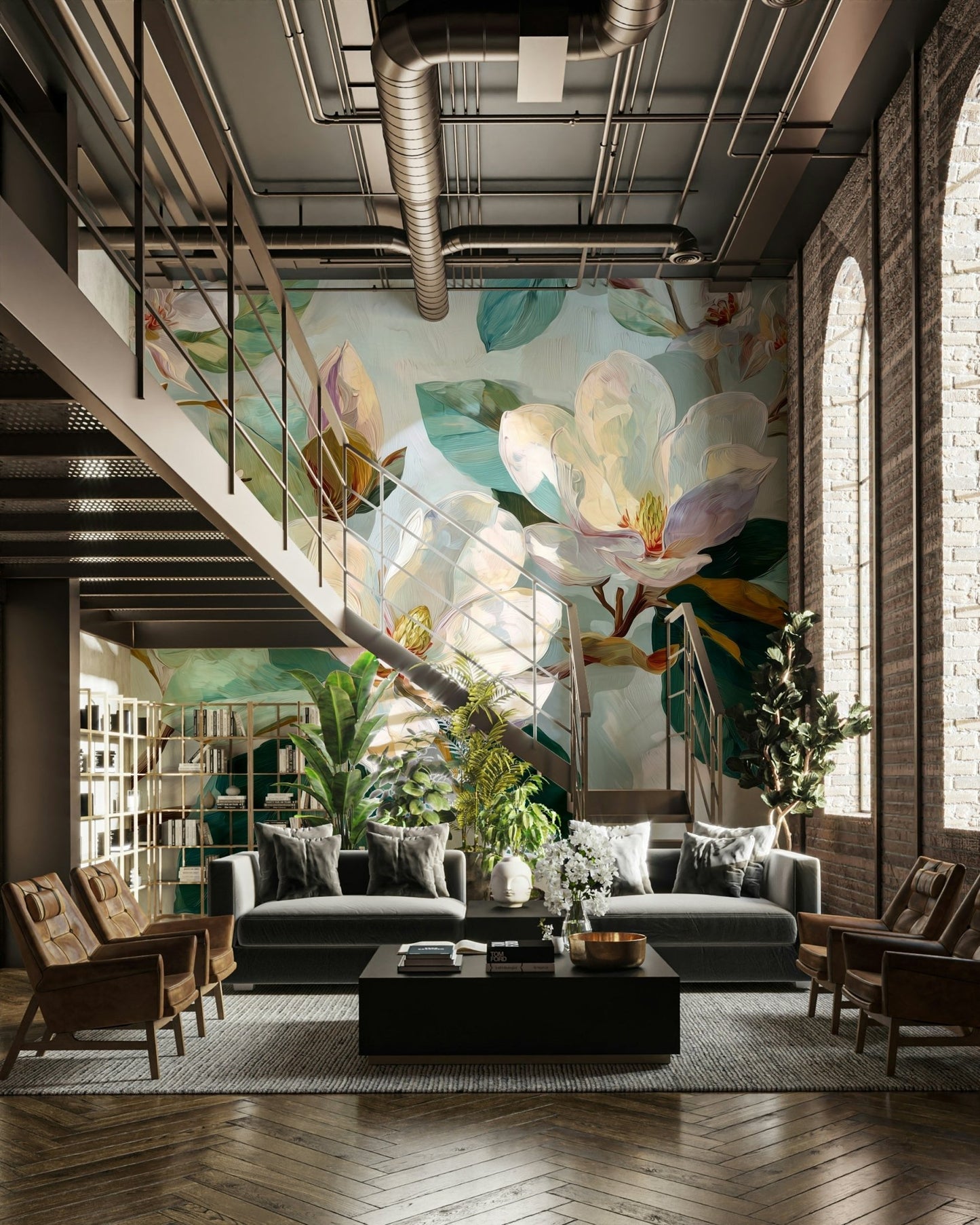 The background is a soft, light color.

