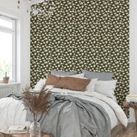 Soft magnolia floral wallpaper for walls

