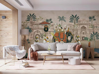Maharaja's Elephant Parade Wall Mural