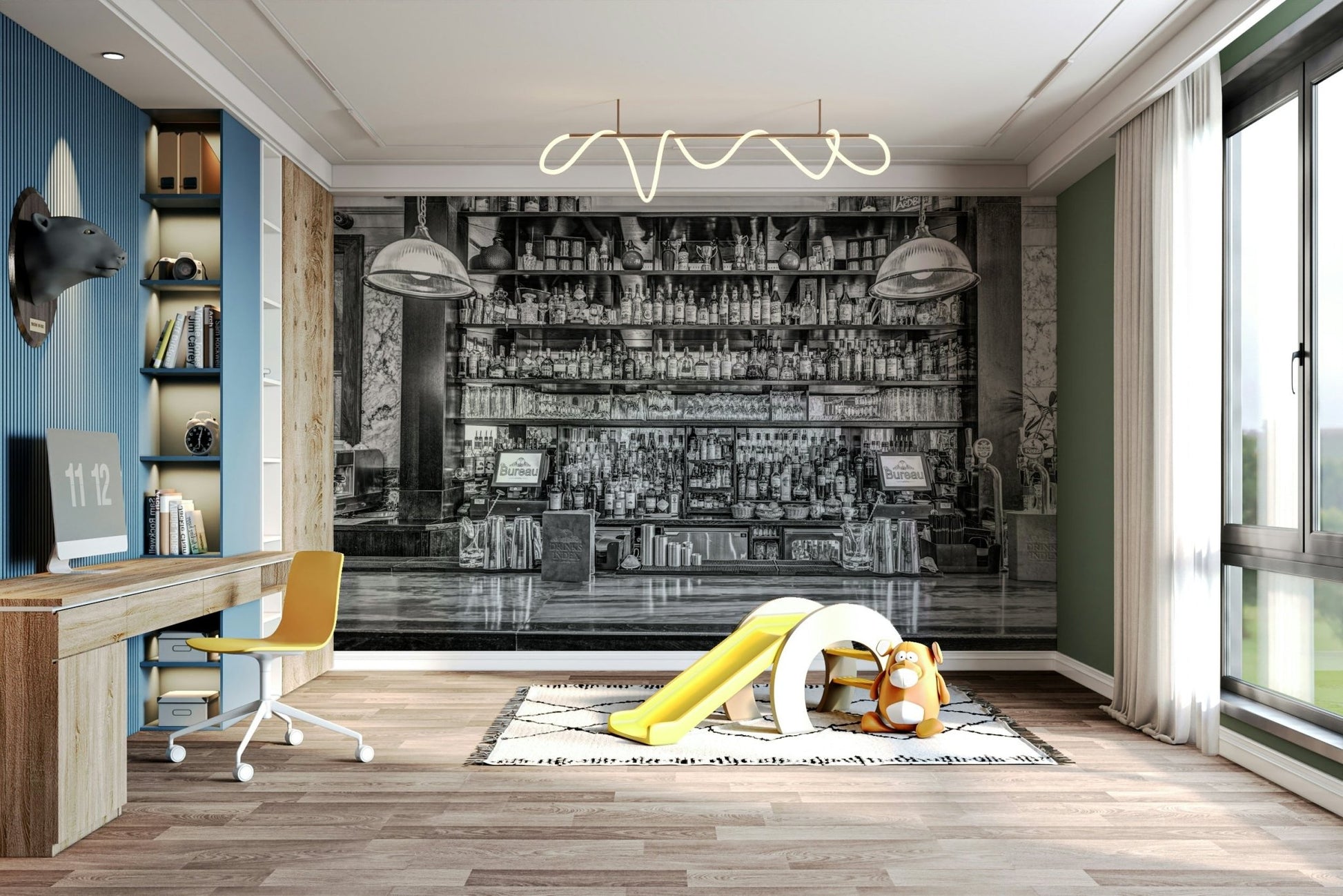 The image has a classic, high-contrast style.

