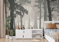 Tranquil woodland wallpaper for walls
