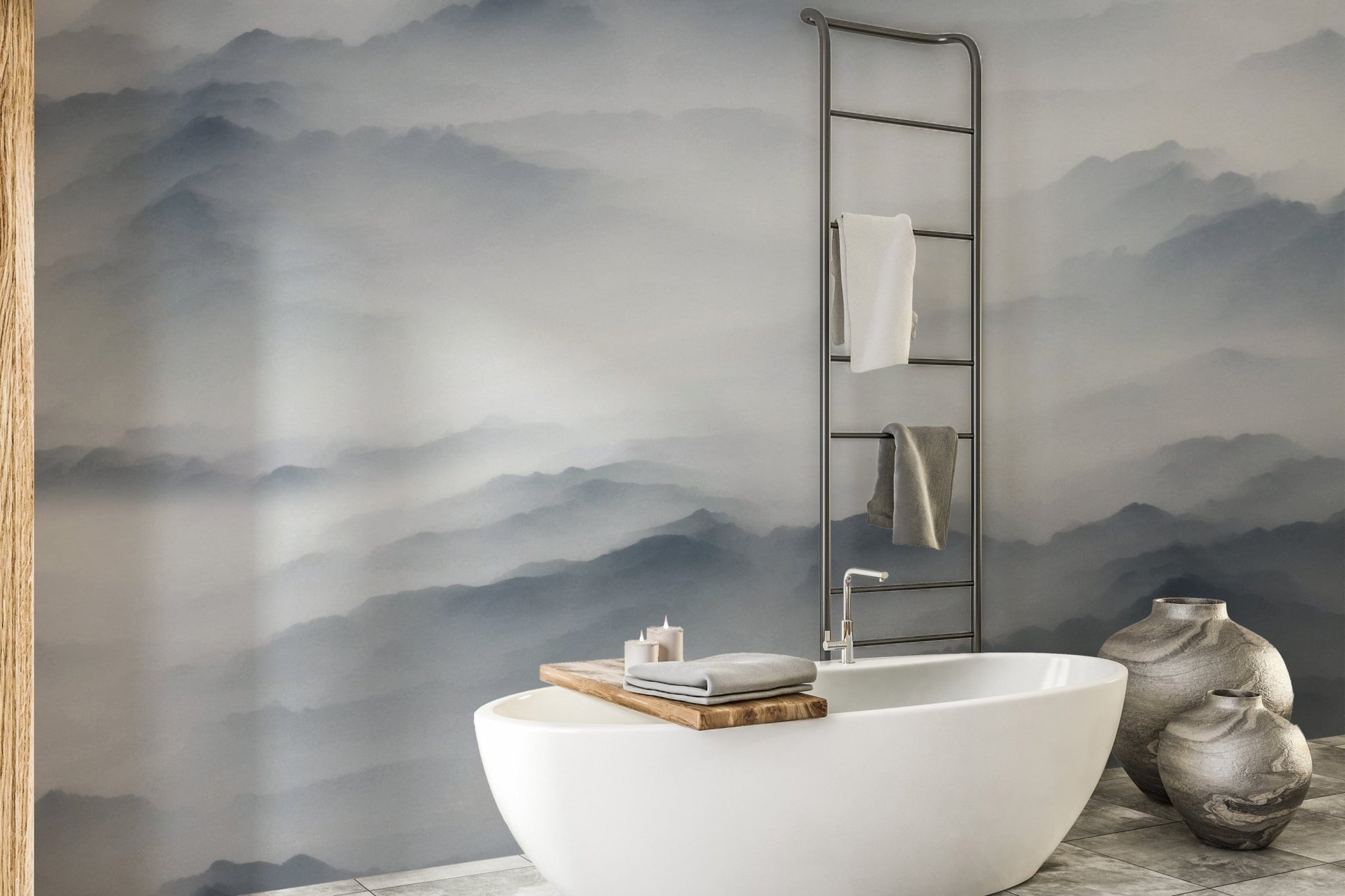 Misty Hills and Mountains Wallpaper
A480