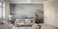 Foggy Mountains & Hills Wallpaper Mural - Giffywalls A480