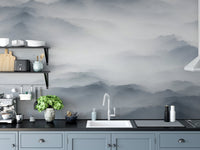 Foggy Mountain View Mural Wallpaper
A480