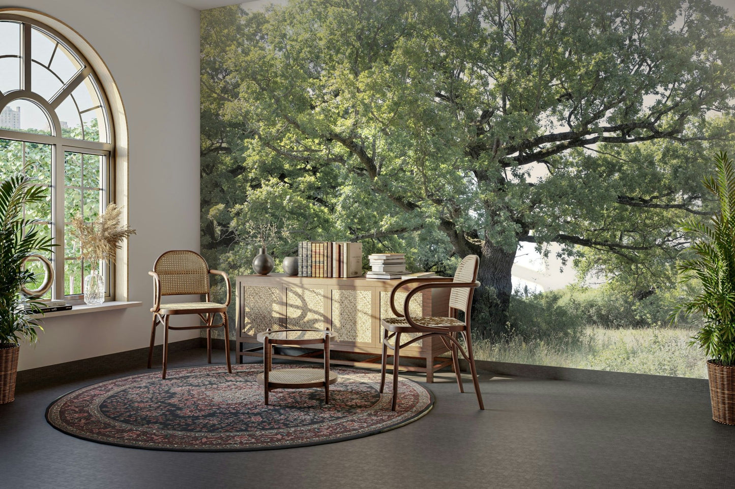 A large-scale nature photography print.

