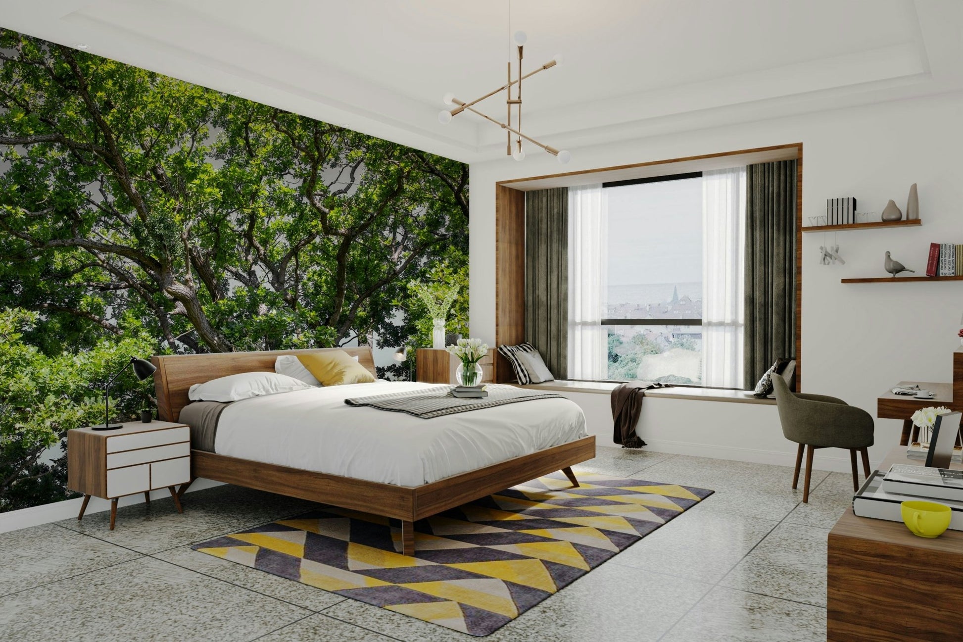 A large-scale nature photography art print.

