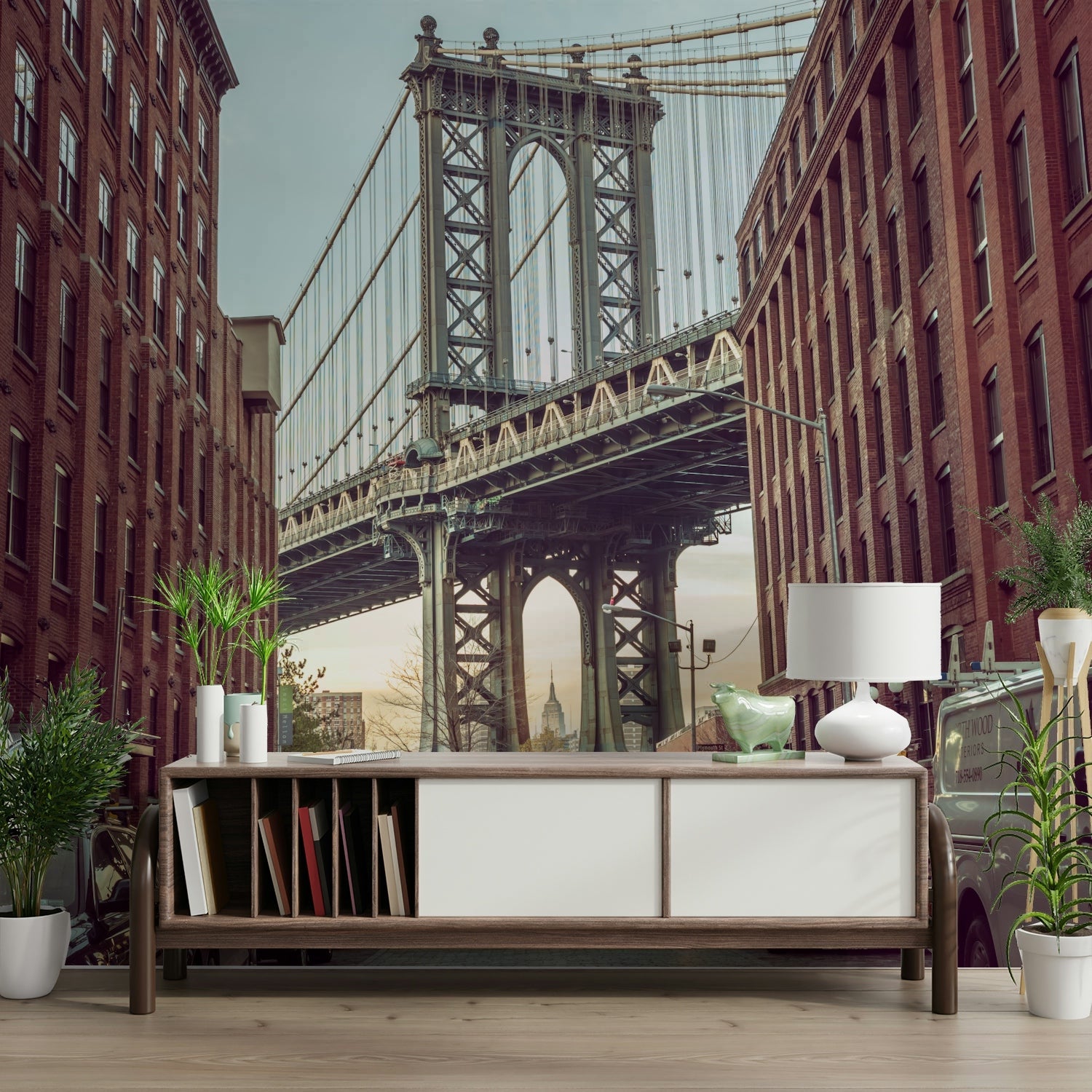 Brooklyn Dumbo wall decor.

