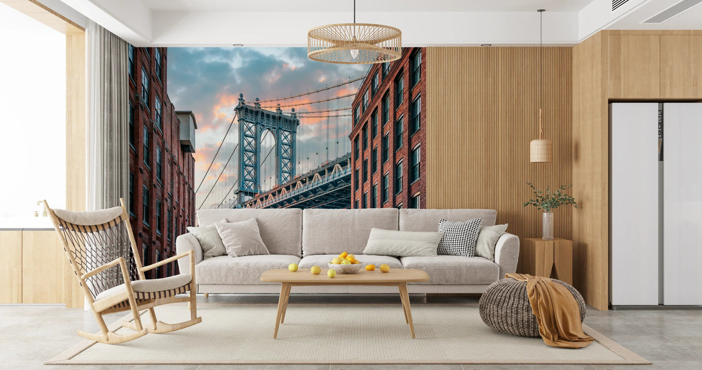 Manhattan Bridge Vista Wall Mural