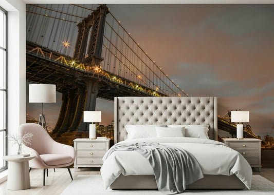 Manhattan Dusk Wall Mural