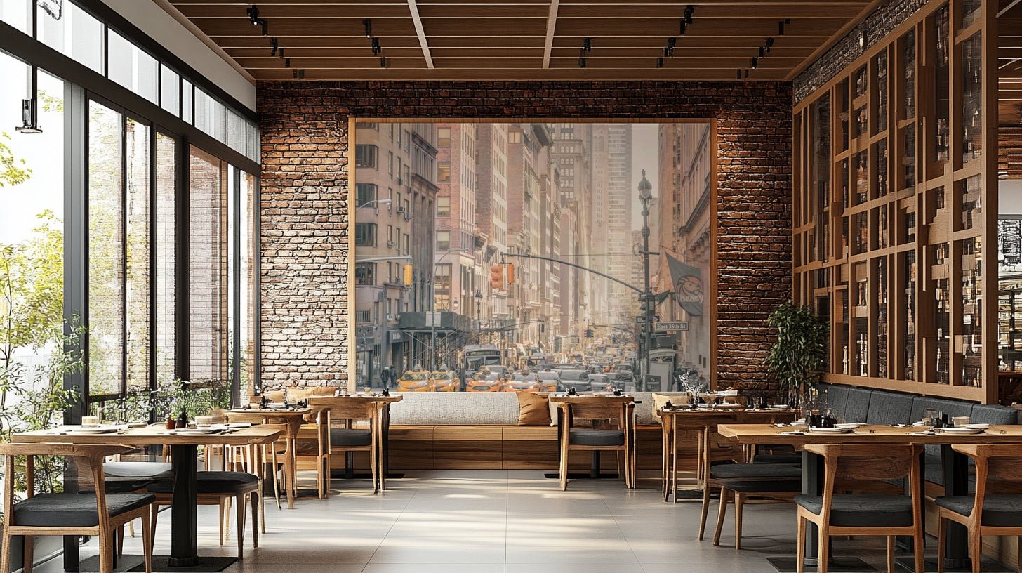 Sense of urban dynamism and energy.

