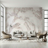 Sophisticated wall mural showcasing marble veins and refined mineral swirls, GD5462