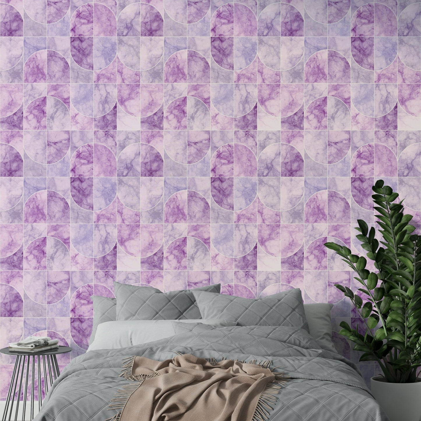 Subtle marbled texture.

