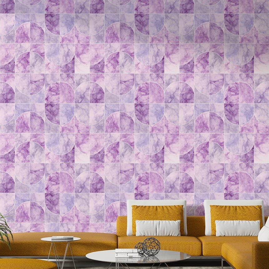 Wall decor evoking modern design.

