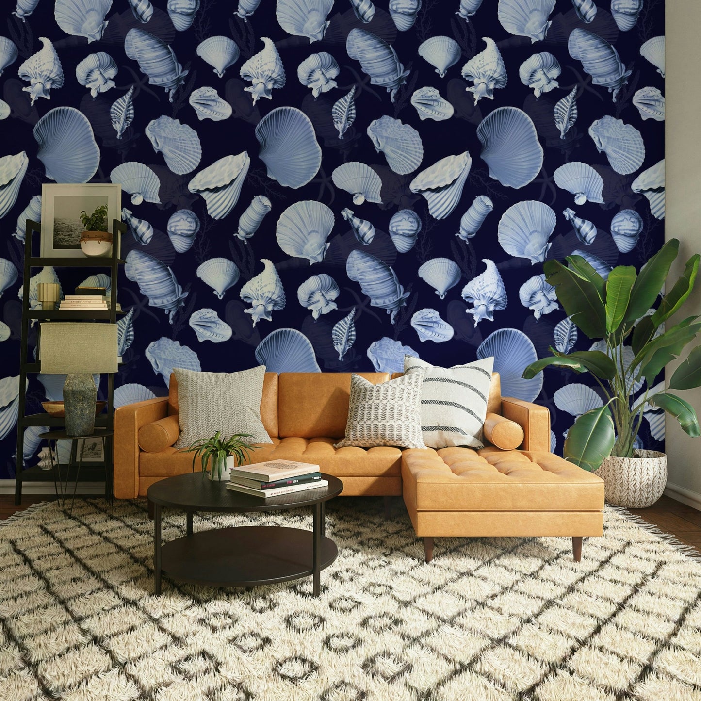 Marea wallpaper with subtle wave patterns for tranquil spaces

