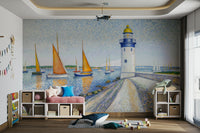 The scene depicts the ocean and possibly the sky.

