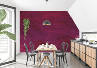 Peel and stick maroon mural wallpaper A833
