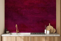 Maroon Watercolor Wallpaper Murals - Giffywalls A833